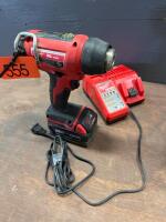 Milwaukee heat gun w/charger