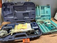 Electric grease gun and Makita drill
