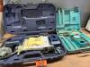 Electric grease gun and Makita drill