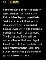 Sale Terms