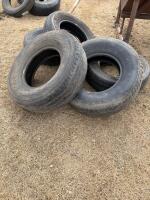 Assorted used tires
