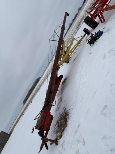 Swing auger