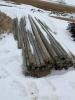 Assortment of wood rail
