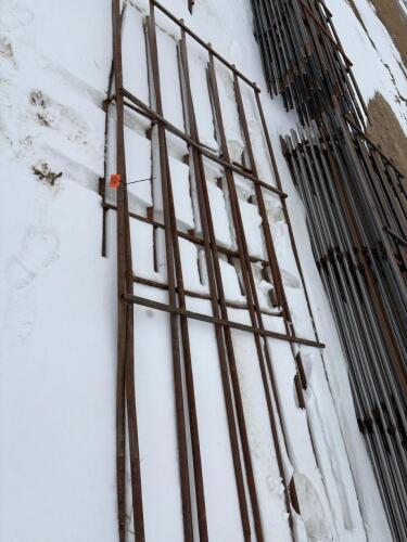 Assorted pieces of 6 bar panel