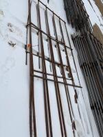 Assorted pieces of 6 bar panel