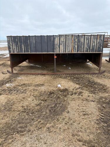 12ft x 8ft Calf shelter
