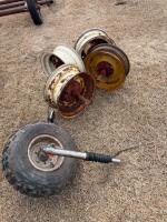 4- rims & tire