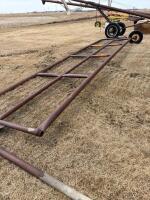 21 ft swing gate with wheel