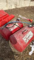 2- portable air tanks