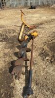 Shaver 3 pth post hole auger w/12inch bit