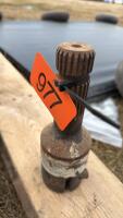 Big 1000 -Reg 1000 pto adaptor
