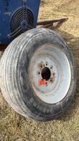 215/75 R 17.5 trailer tire on steel rim
