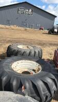 2- alliance 23.1 -26 tires and rims