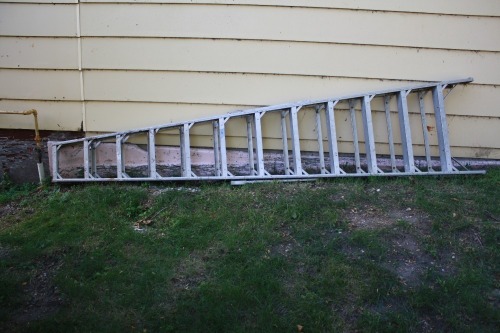 12' aluminum step ladder