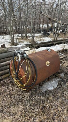 Slip tanks with 12v pump