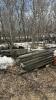Assortment of fence posts