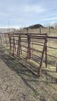 2- 8&rsquo; steel panels