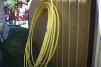 100' x 1" gas line