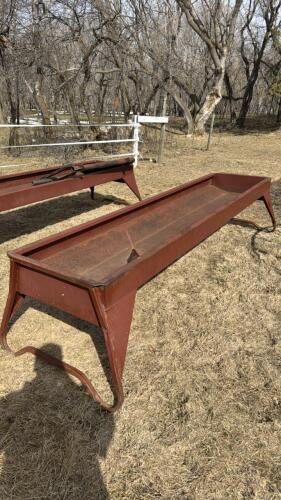 2- feed troughs (10&rsquo;)