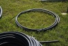Quantity of 3/4" - 1 1/2" black pipe - 3