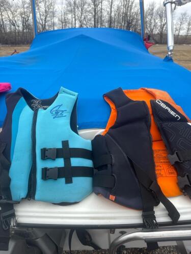 2- life jackets