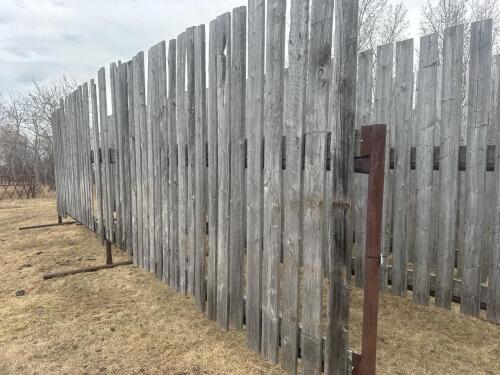 3-30&rsquo; self standing windbreak panels
