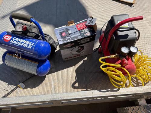 Assorted air compressors