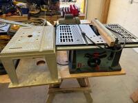Table saw and router table