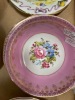 Cup & saucers, cream & sugar - 2