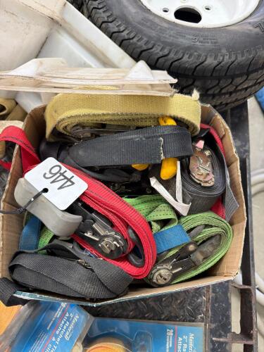 Assortment of ratchet straps