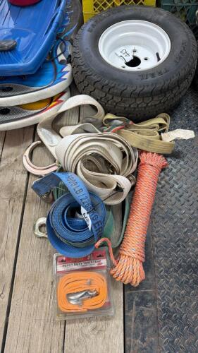 Assorted tow straps
