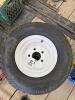 2- tires w/rims 20.5x8.0-10 - 2