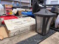 Solar light and camper stove