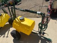 Tow behind yard sprayer