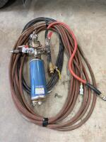 Air compressor dryer and hose