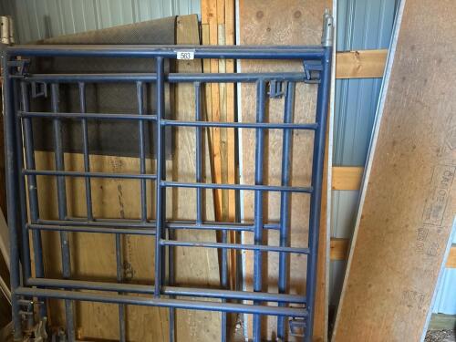 2- complete sections of scaffolding
