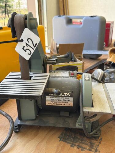 Belt / disc sander