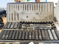 Socket set and torque wrench
