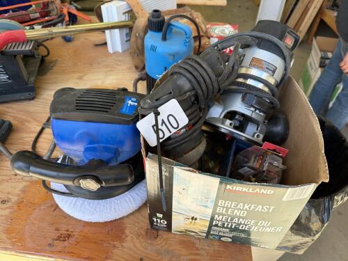 Router and polisher