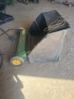 John Deere lawn sweep