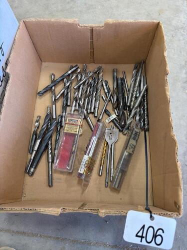Assortment of drill bits