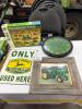 JD sign puzzle clock and framed picture