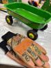 Kids JD mini wagon gloves and cup holder