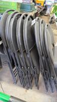 8- folding chairs