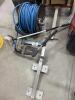 Pressure washer hose and reel w/wall mount