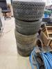 5- Duro 18x8.50-8 tires