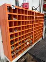 Bolt bins with contents