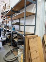 8 feet metal shelving for 18&rdquo; deep
