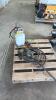 Tiger torch, booster cables, hand pump.