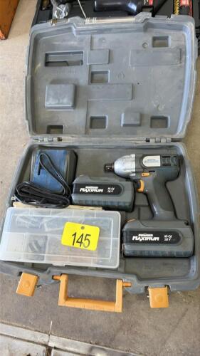 Half inch impact, full bit set